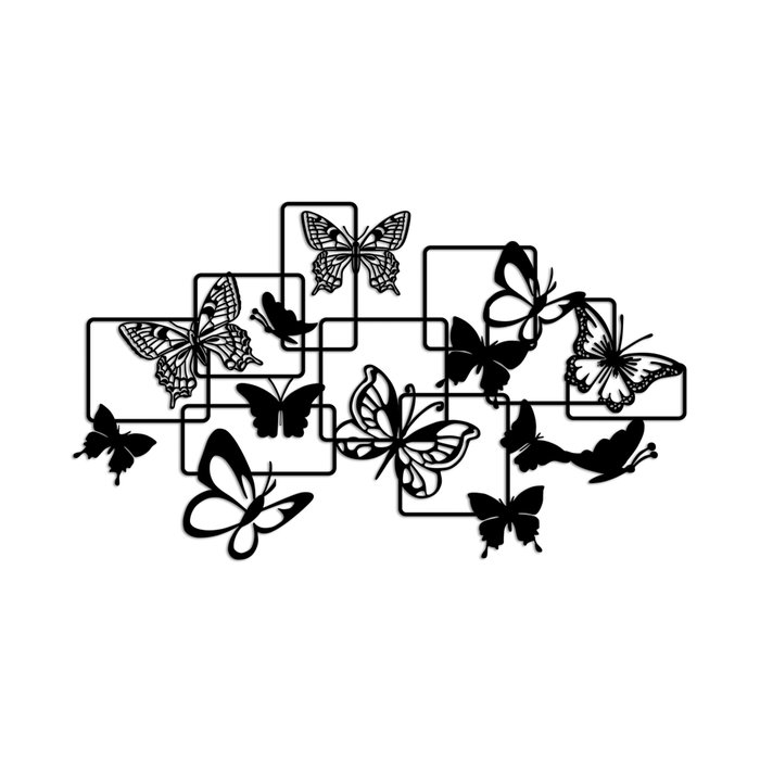 Wallity Butterflies - L Negro